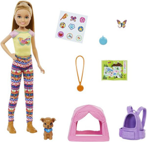 Barbie - Kemping Stacie I Zwierzątko - Hdf69 Hdf70