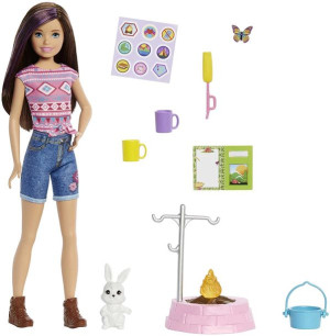 Barbie - Kemping Skipper I Zwierzątko - Hdf69 Hdf71