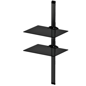 Sonorous Pl2620 Pólka Ścienna Szklana Pod Sprzęt Audio-video, 7pl2620bblk