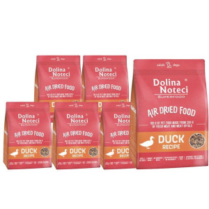 DOLINA NOTECI karma dla psa Bogata w Kaczkę 6 x 1kg Zestaw