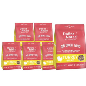 DOLINA NOTECI karma dla psa Bogata w Indyka 6 x 1kg Zestaw