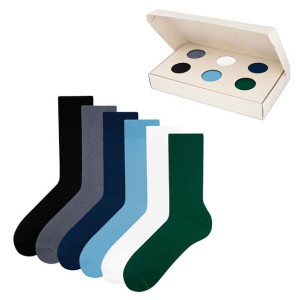 Skarpetki Długie Damskie Męskie Unisex BASIC casual box SKARPETKI 41-46