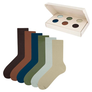 Skarpetki Długie Damskie Męskie Unisex BASIC earth box SKARPETKI 41-46