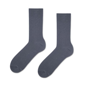 Skarpetki Długie Damskie Męskie Unisex BASIC 36-40 Dark Graphite