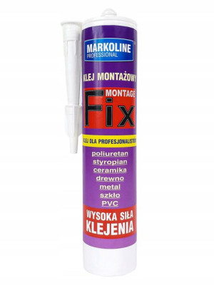 Klej FIX montażowy Markoline Pro Uniwersalny 480g