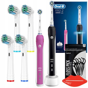 2x Szczoteczka Elektryczna Oral-b Pro 2950n Cross