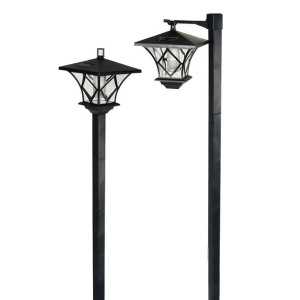 Lampa Led Solarna Latarnia Ogrodowa Zewnętrzna