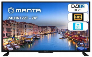 Telewizor 24'' Manta 24LHN122T gniazdo 12V czarny