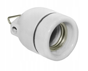 Oprawka ceramiczna  zawieszką E-27 CLH158