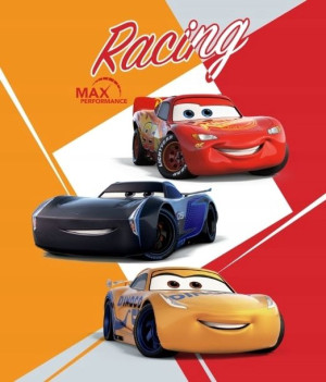 Koc 120x140 Cars Auta Samochody Haft Imię z Haftem