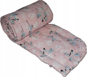 Ocharniacz 180x30 cm do Łóżeczka 120x60 Flamingi