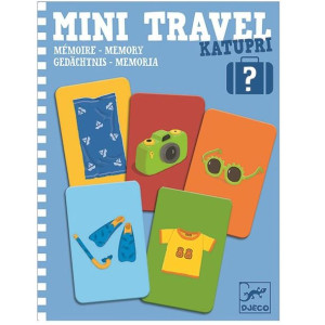 Djeco Mini gra podróżna pamięciowa Katupri 4l+ 2-4 graczy