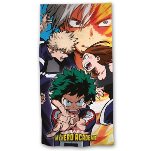 Ręcznik plażowy My Hero Academia - Bohaterowie (70 x 140 cm)