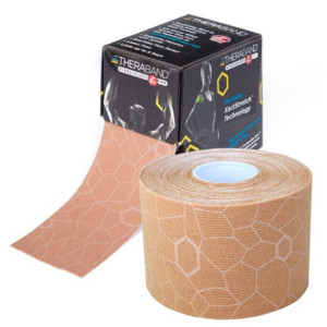 Plastry Tejpy Kinesio Thera Band 5 cm x 5 m beżowe