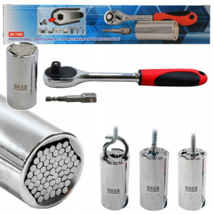 Uniwersalna Nasadka Igiełkowa 11-32mm + Grzechotka