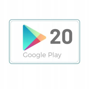 Google Play 20 zł Kod Karta podarunkowa