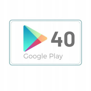 Google Play 40 zł Kod Karta podarunkowa (20 + 20)