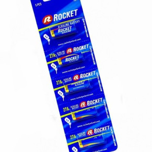 5x Bateria 27A Rocket L828 12V