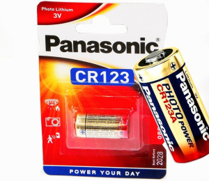 Bateria CR 123A Panasonic Lithium 3V