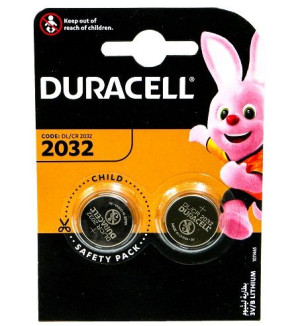 Bateria CR 2032 DURACELL Lithium 2BL 3V