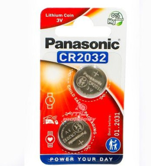 Bateria CR 2032 Panasonic Litium 3V 2BL