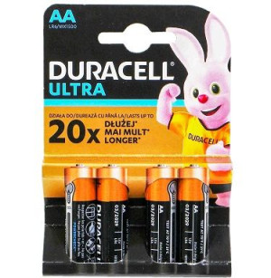 Bateria LR06 Duracell Ultra Powerchec 4BL