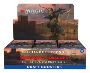 Booster BOX DRAFT MtG Commander Legends Baldurs Gate (24 boostery)