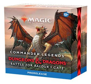 Zestaw turniejowy Commander Legends Baldurs Gate Prerelease