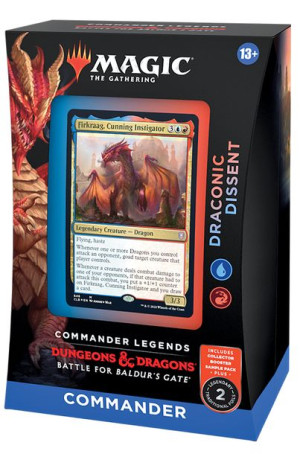 Commander Legends Baldurs Gate Talia Commander Draconic Dissent