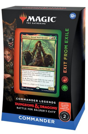 Commander Legends Baldurs Gate Talia Commander Exit from Exile