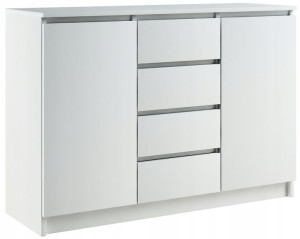 Komoda Biała Zefir 12-24
