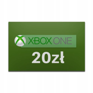 Doładowanie XBOX One Live 20 zł