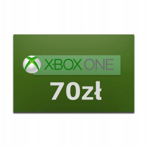 Doładowanie XBOX One Live 70 zł