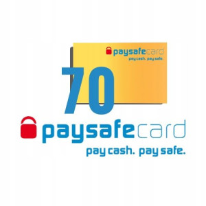 PaySafeCard 70 zł ( 50 + 20 ) PSC