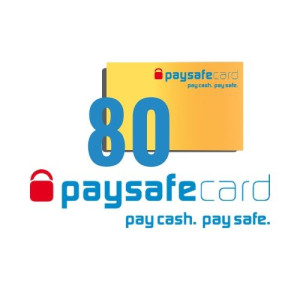 PaySafeCard 80 zł ( 50 + 30 ) PSC