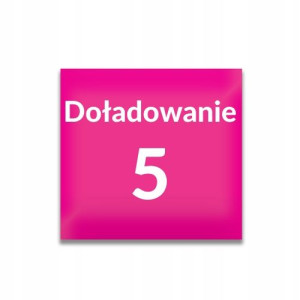 Doładowanie T-Mobile 5 zł