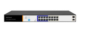 Switch AI1016G z PoE 16portów+2x SFP 250m - 1000MB