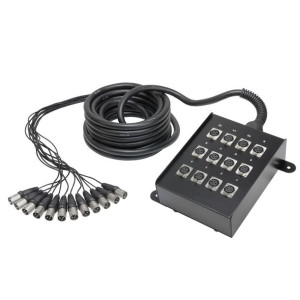 Adam Hall K12c10 Multicore Stagebox 10m Pyta Kabel