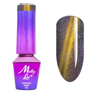 Mollylac Lakier Hybrydowy Nr 163 Cat Eye Fairy Starlike 5 Ml
