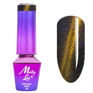 Molly Lac Lakier Hybrydowy Nr 168 Cat Eye Flame 5 Ml