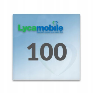 Doładowanie LycaMobile 100 zł