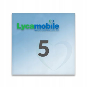 Doładowanie LycaMobile 5 zł