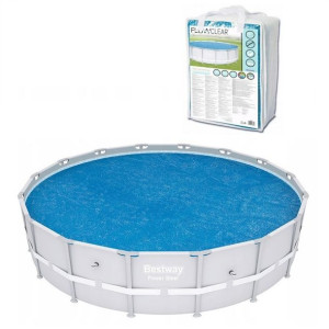 Pokrywa solarna Bestway 58253 488 cm stelaż