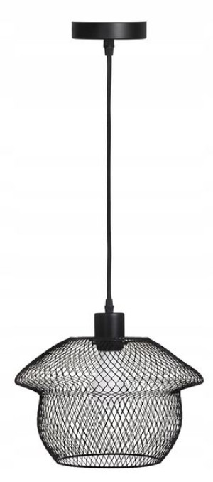 Lampa wisząca Activejet AJE-COCO Black 1xE27