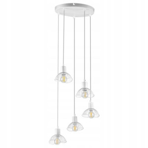 Lampa wisząca Activejet AJE-HOLLY 8 White 5xE14
