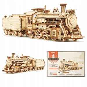 Drewniany Model Do Składania Konstrukcja Zabawka
