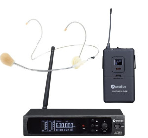 Prodipe B210 Solo Dsp Uhf Nagłowny Mikrofon Bezprzewodowy