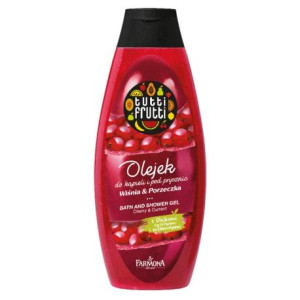 Farmona Tutti Frutti Wiśnia & Porzeczka Olejek Do Kąpieli 425Ml