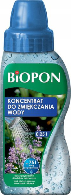 Biopon Koncentrat Do Zmiękczania Wody 250ml=75l