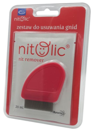 Zestaw Pipi Nitolic Leczenie wszawicy, Gnidy